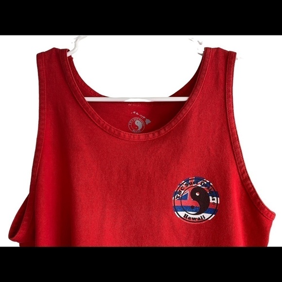 T&c Surf Hawaii Designs Hawaiian Flag Men S Small Tank Top - Picture 3 of 5